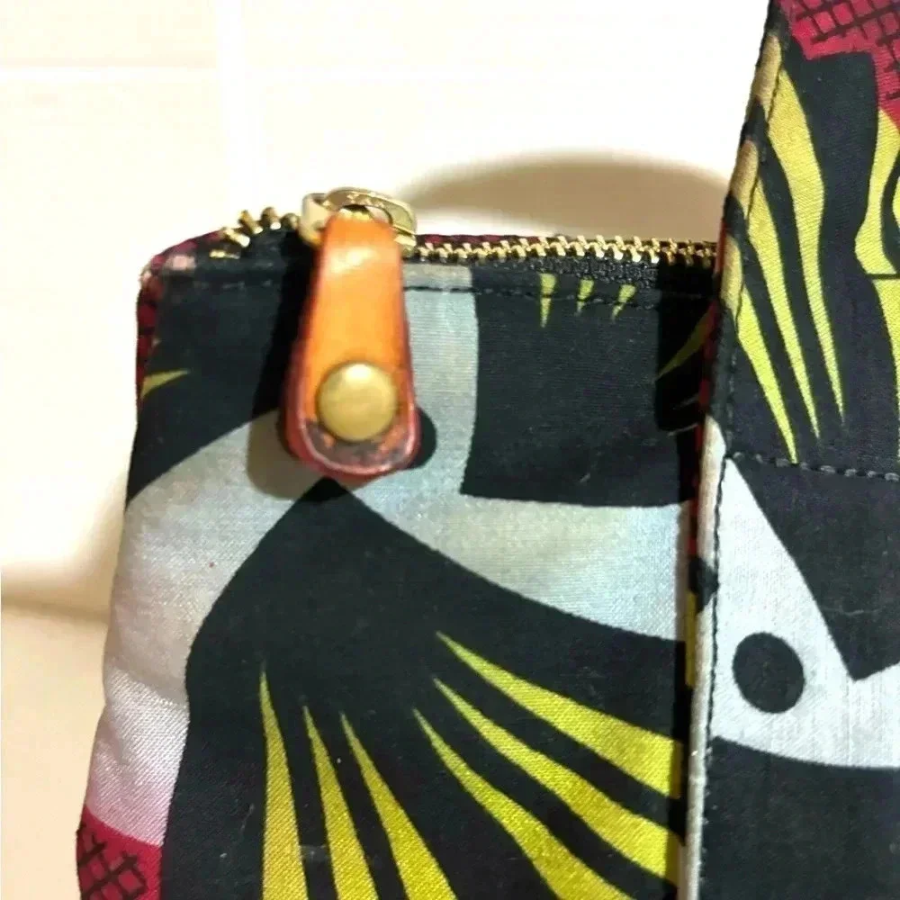 MZ Wallace multicolor print satchel handbag